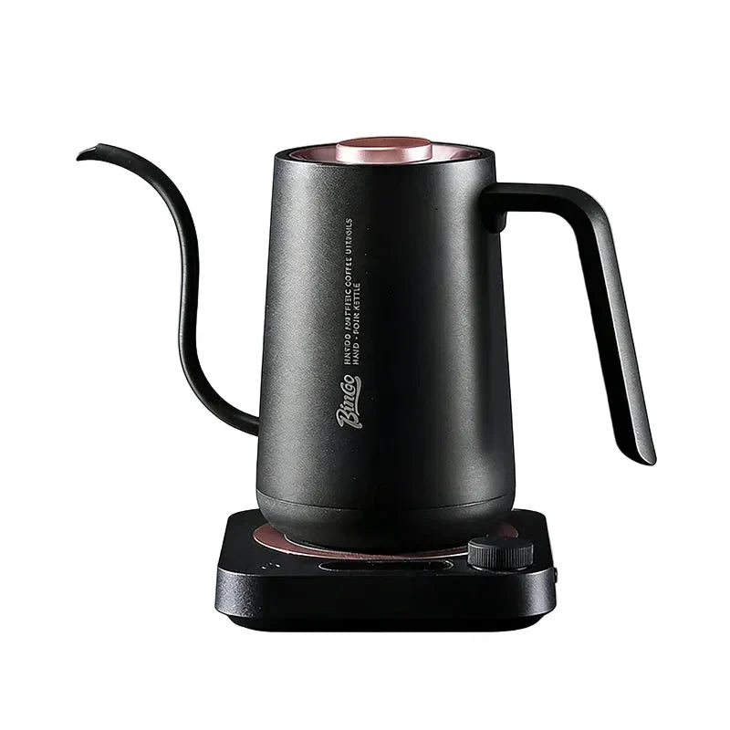 Elektrischer Gooseneck Wasserkocher 900 ml mit Temperaturregelung – 1500 W Schnellaufheizung